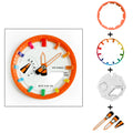 GA-2100/2110  Watch Accessories Set Metal Dial+Hour Maker+Ring+Hands Band Replacement for GA2100 Watch