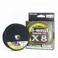 100m/roll Eco-Friendly Wear-Resistant Super Strong PE Braided Fishing Line High Strength Camouflage Floating for Stream Lake