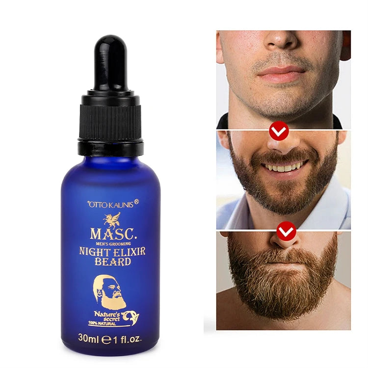Private Label Custom Wholesale Price Best Natural Beard Growth Booster Oil Kit Product Growing Beard Oils for Men