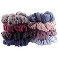Wholesale High Stretch Nylon Hair Elastic Band Wide Flat Hair Tie 100 Pcs/set Hair Accessories for Girls Women