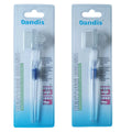 Double Sided False Teeth Brush Orthodontic Toothbrush Dental Denture Oral Hygiene Toothbrush