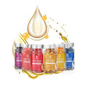 PerfectLink Organic Hair Oil Serum Capsules with Vitamins for Damaged & Curly Hair-Moisturizing Repair & Anti-Frizz