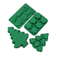 DIY Cake Baking Decoration Chocolate Mold Gift Christmas Tree Snowflake Santa Claus Snowman Socks Christmas Series Silicone Mold
