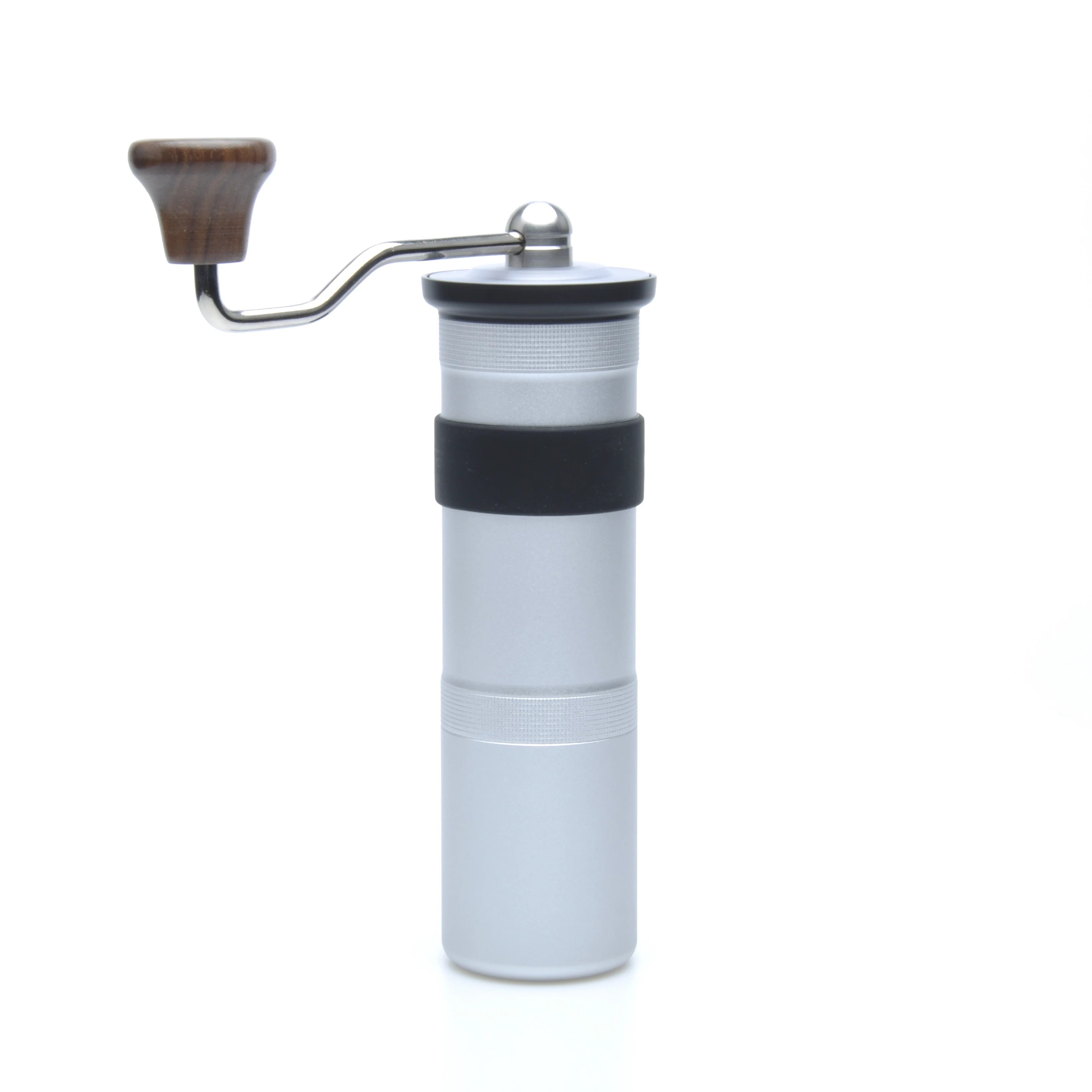 Logo Customized Manual Coffee Grinder Stainless Steel Burr Coffee Grinder Potable Al-alloy Manual Coffee Grinder