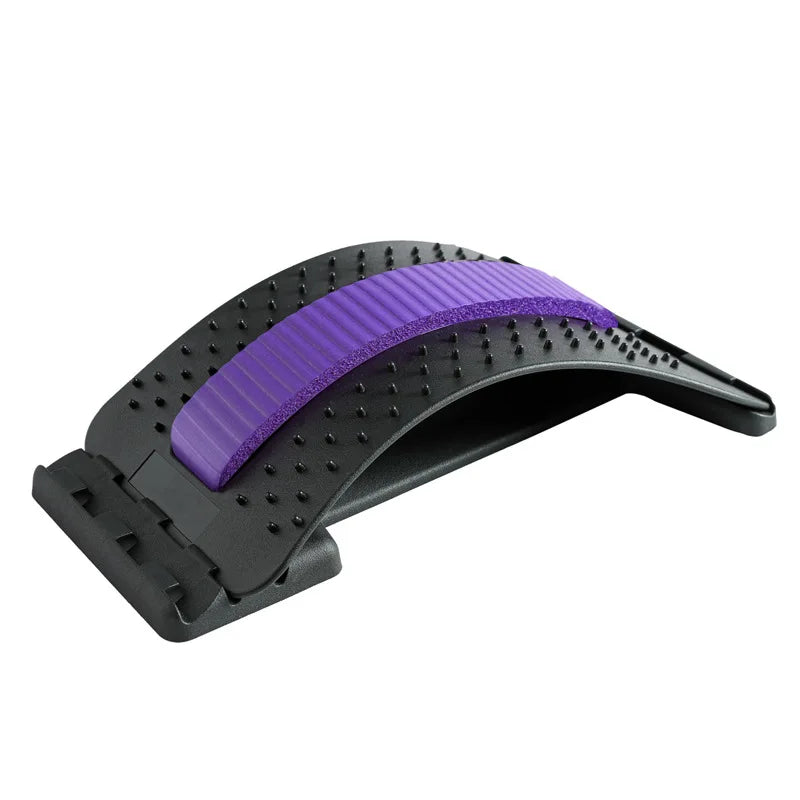 High Quality 3 Levels Back Stretcher Pain Relief Orthopedic Lumbar Massager for Gym Fitness