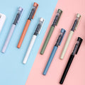 Direct Liquid Ballpoint Pen Office Learning Stationery Gel Pen Needle Tube 0.5mm Advertising Custom logo Wholesale Pen