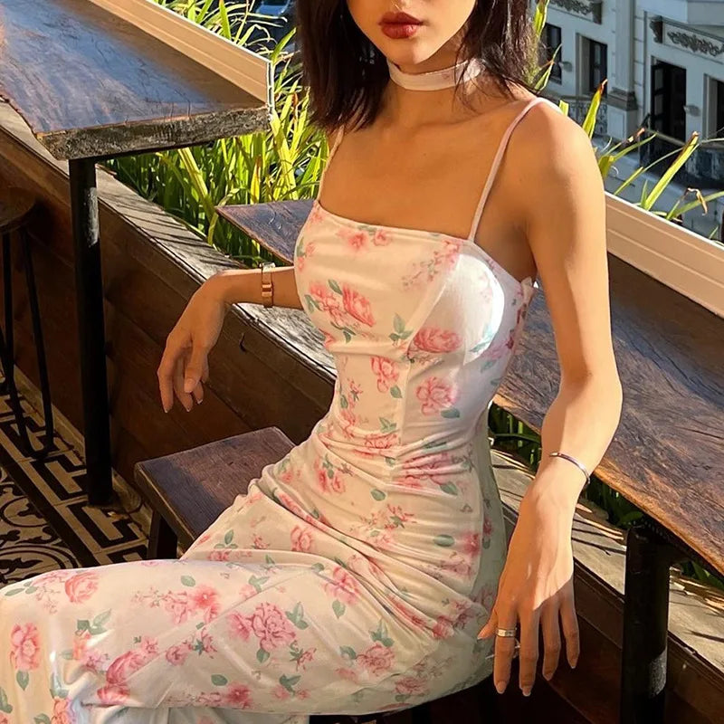 OEM LOGO ODM Bar Party XXL Size FLUS Midi Bodycon Sexy Y2K Backless Bandage Beach Dresses Boho Casual Party Dress