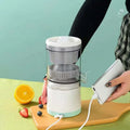 Smoothie Maker Electric Juicer Mixer Machines Personal Portable Fruit Juicer and Blender 2 in 1 with 400ml Cup