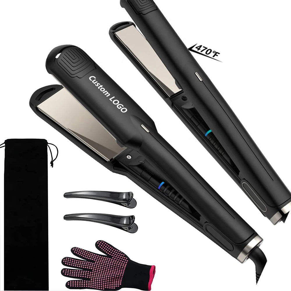 Mesky  Infrared & Ionic Function Hair Straightener Household Hair Straightener Small Panel