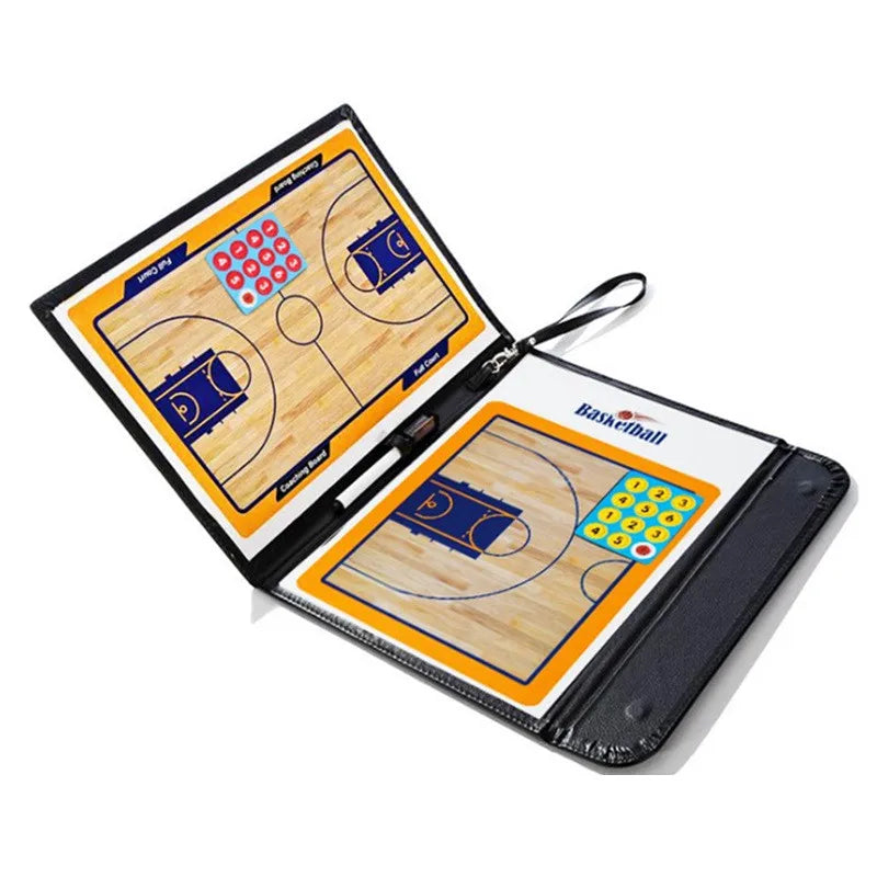 Professional Portable Tactical Disk Magnetic Note for Outdoor Sports Coaches-Soccer Football and Basketball Training Board