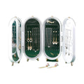 Fashion Design Earring Holder Jewelry Box Display Ear Stud Necklace Organizer Folding Antique Jewelry Display Stand Box
