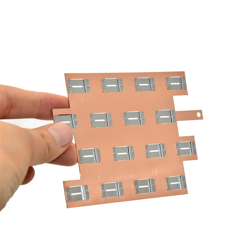 WELLGO Custom 18650 32650 Battery Busbars Aluminum Plate Pack Connector 21700 Copper Busbar Flat