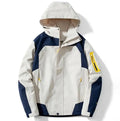 Custom Logo Mens Outdoor Breathable Windbreaker Waterproof Sports Hooded Tactical Hiking Jacket
