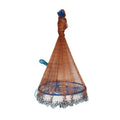 Hot Sale Custom Hand Drawstring Casting Easy Throwing Fishing Net Multifilament Monofilament Single Double Trawls Made Nylon PP