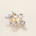 Wholesale 925 Sterling Silver Cage Mountings Tortoise Design Wish Pearl Cage Pendant Mount for Pearl