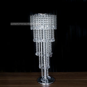 LDJ910 Luckygoods Wholesale Wedding Party Table Decoration Acrylic Crystal Chandelier Centerpiece
