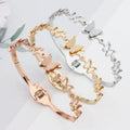 304 316L Bangles Butterfly Designs Unique Stainless Steel Bangles Bracelets New Design for Women
