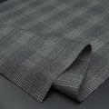 Classic RTS Plaid Luxury 97%W 3%LY Organic Woven Worsted Yarn Dyed Eco-Friendly Suiting Fabric for Men's Jackets