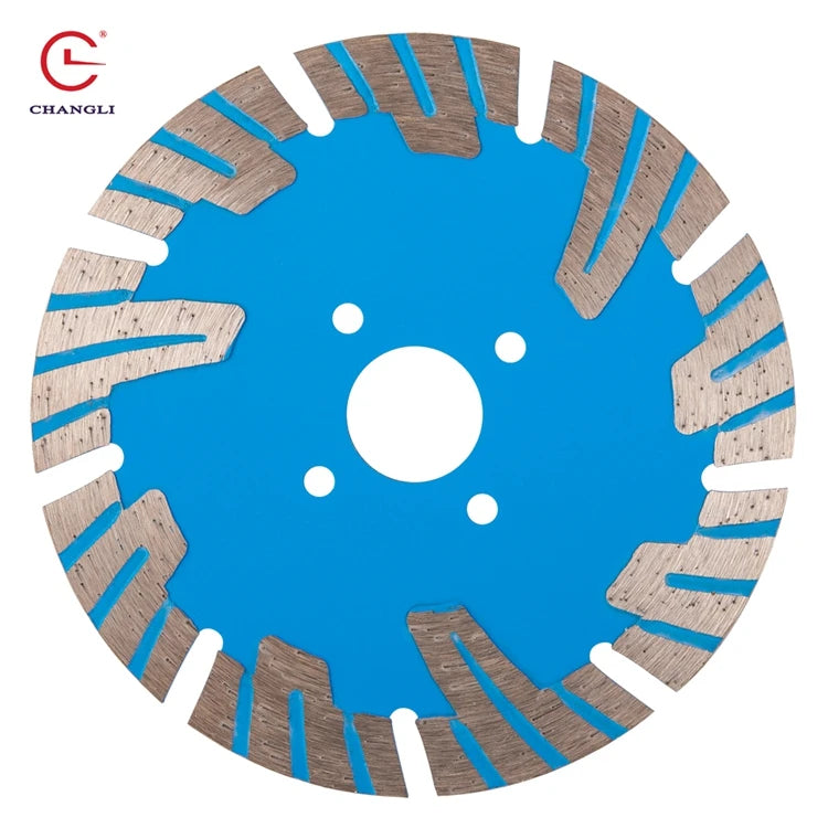 ODM OEM Customized Changli Industrial Nitride Hot Press 114mm 8-Teeth Dry/Wet Granite Cutter 4inch Diamond Saw Blades