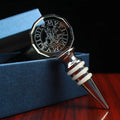 3D Engraved Blank Round Wine Bottle Custom Crystal Bottle Stopper for Party Business Promotional Gifts