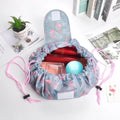 Lazy Large Capacity Drawstring Makeup Bag Portable Magic Toiletry Waterproof Cosmetic Bag Travel Toilet Makeup Organizer Bag