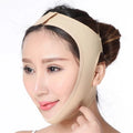 Custom Breathable Elastic Chin Reducer Strap Women Use Face Slimming Belt Gym Face Lifting Bandage Universal