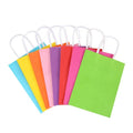KM 31*11.5*25cm Eco-Friendly Classic Kraft Paper Gift Bag Twisted Handles Lamination Digital Printing for Clothes Shoes Gifts