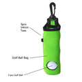 OEM/ODM Custom Logo Lightweight Durable Portable Pocket Golf Ball Bag with Golf Ball TEE Holder and Set