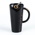 Solhui Cute Love Ceramic Mugs Coffee Mug Milk Tea Office Cups with Straw Best Birthday Gift for Friends Lovers MegaBDM