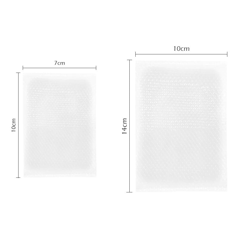 Free Sample White CE Certified 7*10cm Pain Patch for Back with Customizable Sizes