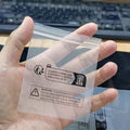 Transparent HDPE Reclosable Zip Lock Sealed Custom logo Printed Ziplock Bag Clear Plastic Polybag for Storage Jewelry Packaging