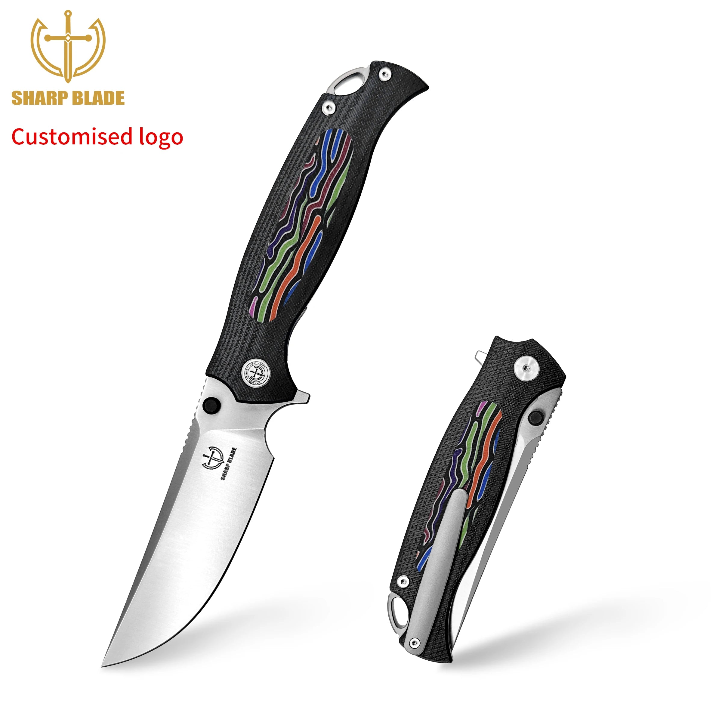 Dropshipipng Yeehand 2025 Tactical Knife Edc Camping G10 Handle  Survival Knives Stainless Steel VG10 Folding Knife