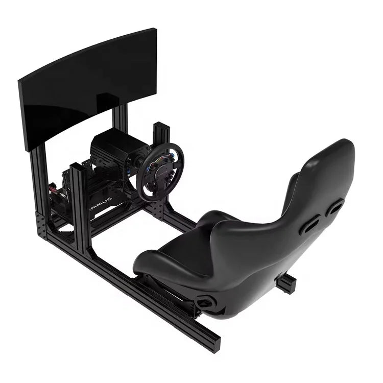 New Indoor Equipment Sport Sim Racing Chair Cockpit Car Game Simulator Seat Gaming Steering Wheel Stand Sim Rig Cockpit