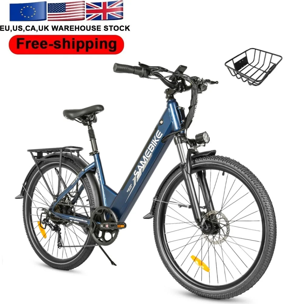 Dropshipping 36V15AH Hidden Battery 7 Speed  Electric Eike 500DCity Road Woman E-bike Bicycle
