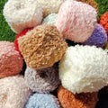 Wholesale Soft Hand Knitting Circle Blended Yarn Boucle Wool Loop Yarn for Crochet