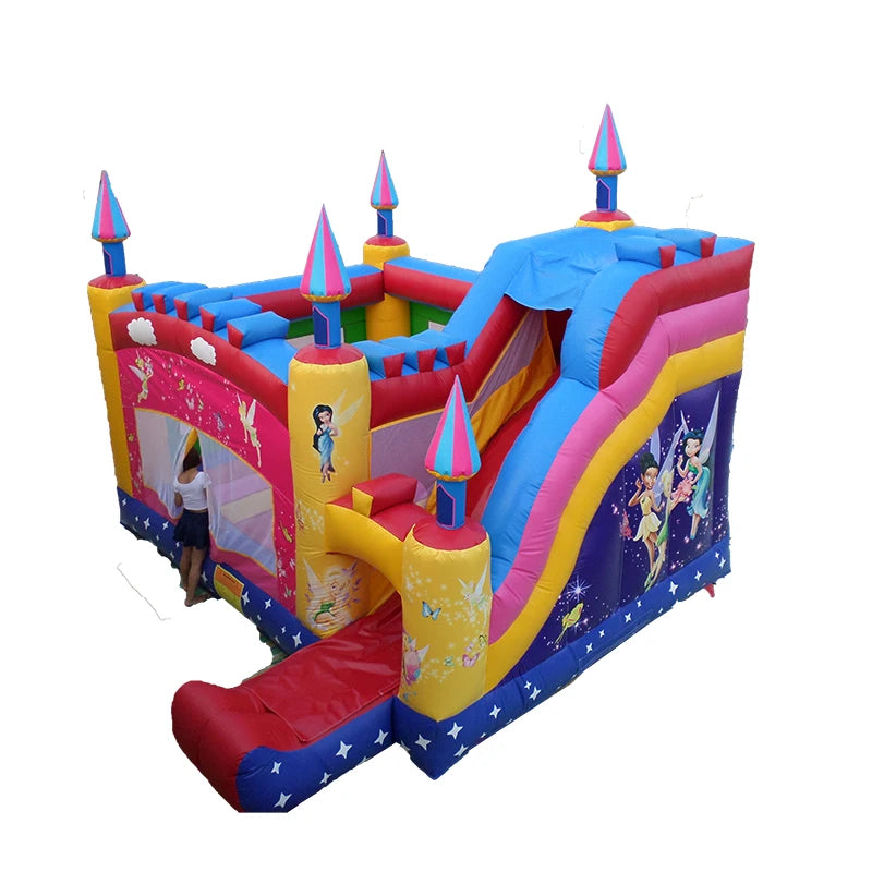 Large Outdoor Indoor Play Inflatable Fairy Tale Princess Castle Bouncer
