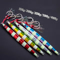 100g/150g/200g/300g/400g/500g Saltwater Sea Fishing Lead Jig Lure Switch Fast Sinking Metal Jig Jigging Lure