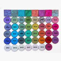Pigment Duochrome Pressed Eyeshadow Makeup Palette With Private Label Duochrome Eyeshadow Palette