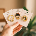 Antique Custom Enamel for Lapel Pin Factory Manufactured Metal Badge Rose Gold Plated Glitter Anime Cartoon Soft Hard Enamel Pin