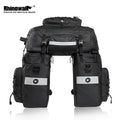 Rhinowalk 65L Waterproof Bicycle Travel Saddle Bag 3 in 1 Bicycle Pannier Bags