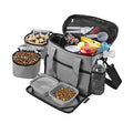 USMILE 2-Layer Foldable Portable Polyester Pet Storage Handbag Hot Selling Large Capacity Adjustable Dog Carrier OEM ODM Zipper