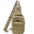 Outdoor Tactical Molle System Waterproof Zipper Closure Camping Hiking Trekking Small Unisex One Shoulder Strap Backpacks MegaBDM