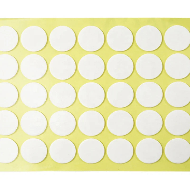 Custom Double Sided Heat-Resistant PP Adhesive Tape Pressure Sensitive Die Cut Circles Dots Pads Stickers Waterproof