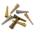 15pcs Metal Spring Funnel Shape Spacer Beads Caps DIY Beading Supplies Cone Spring Coil End Caps for Jewelry Makings Accessories