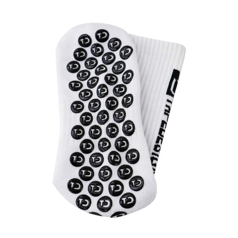 New Men Anti-Slip Football Socks High Quality Soft Breathable Thickened Sports Socks Running Cycling Hiking Women Soccer Socks