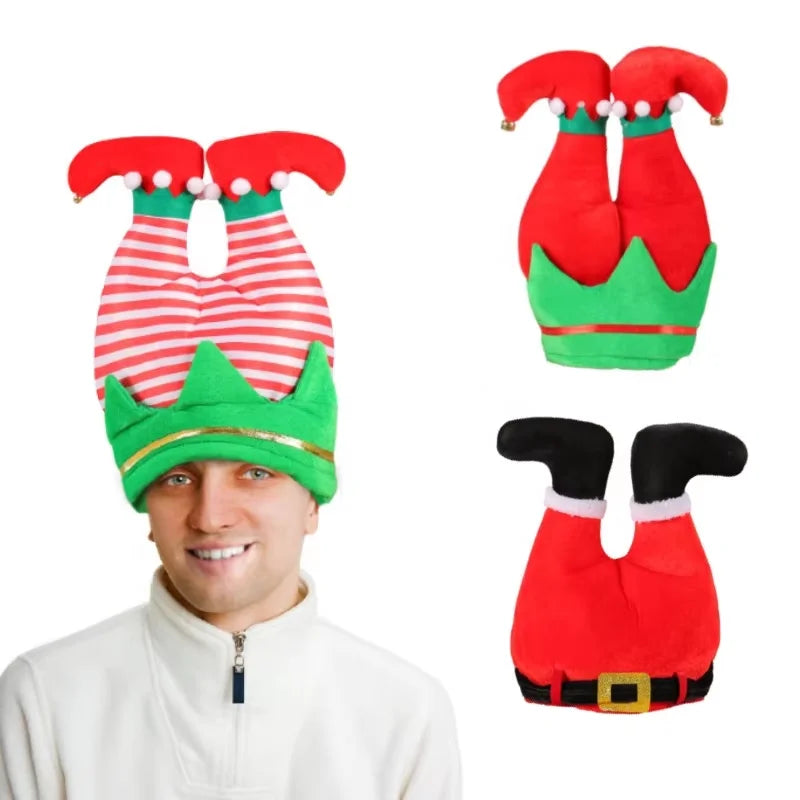 Hot Selling Creative Party Decoration Green Haired Monster Hat Factory Direct Non-woven Fabric Eco-Friendly Christmas Elf Pants