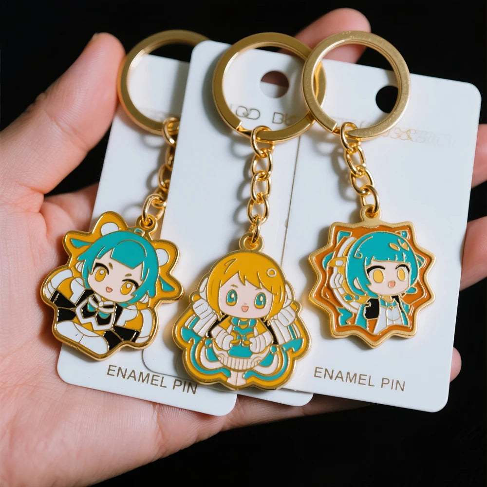 Keyrings Manufacturers Zinc Alloy Key Chain Set Promotion Metal Keychain Custom Personalized Soft Hard Enamel Keychains