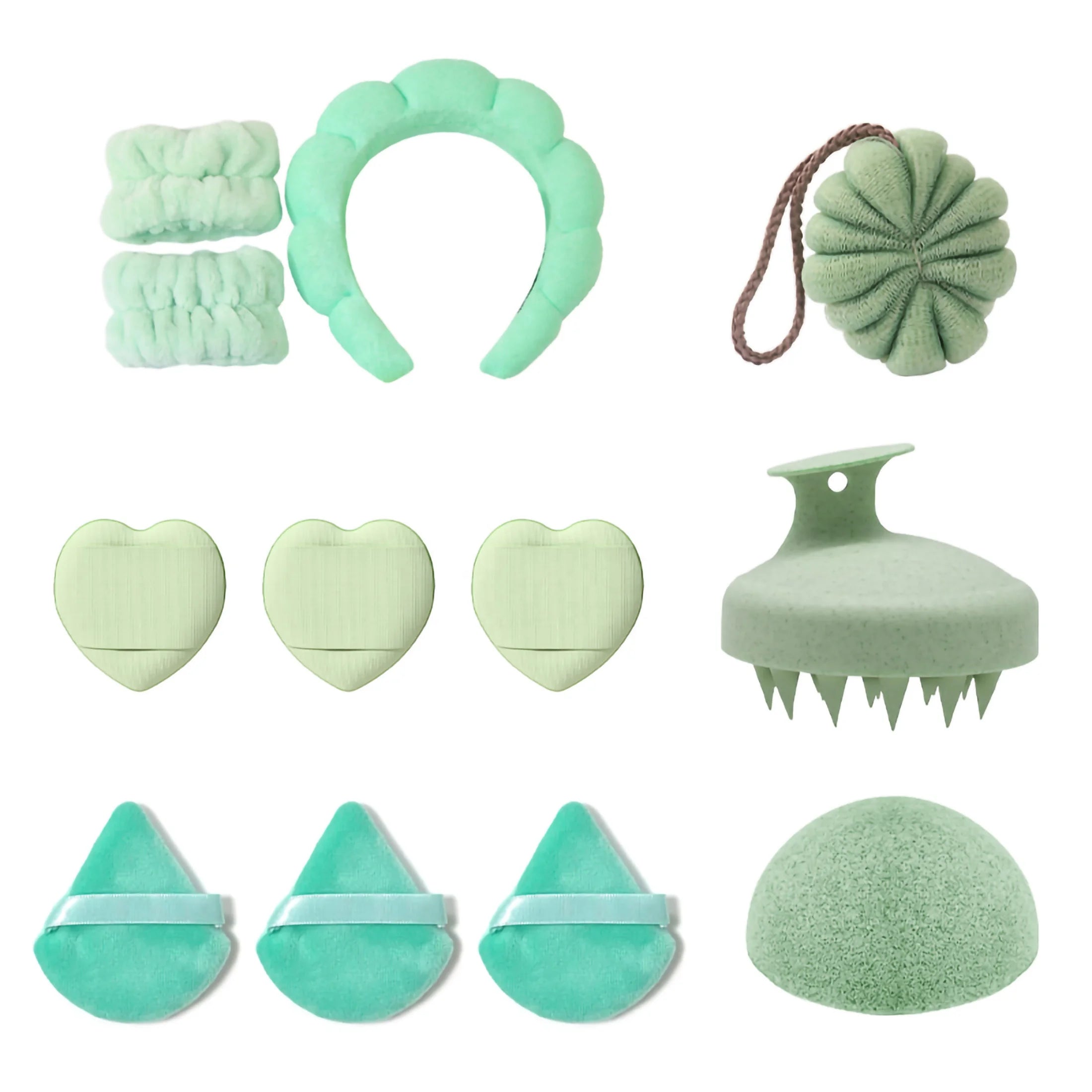Skincare Headband with Face Makeup Sponge Hair Band Bow Tie Hair Accessory for Beauty & Personal Care