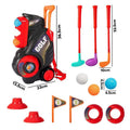 Factory Kids Golf Push-Box Backpack Indoor/Outdoor Interactive Sports Suit Toy for Young Athletes Cross-Border Product