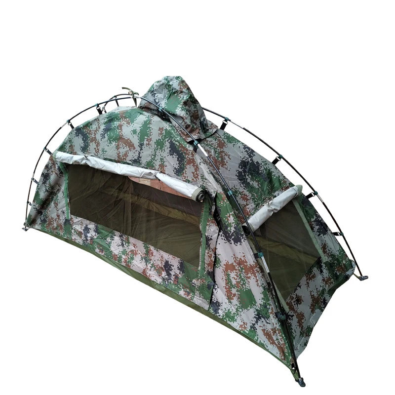 Shero Camouflage Waterproof Outdoor Tent with Oxford Fabric Multifunction Raincoat and Hunting Tent